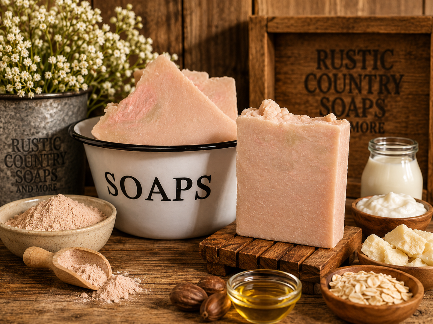 RELIEF Bar Soap - with goat milk, tallow & calamine lotion