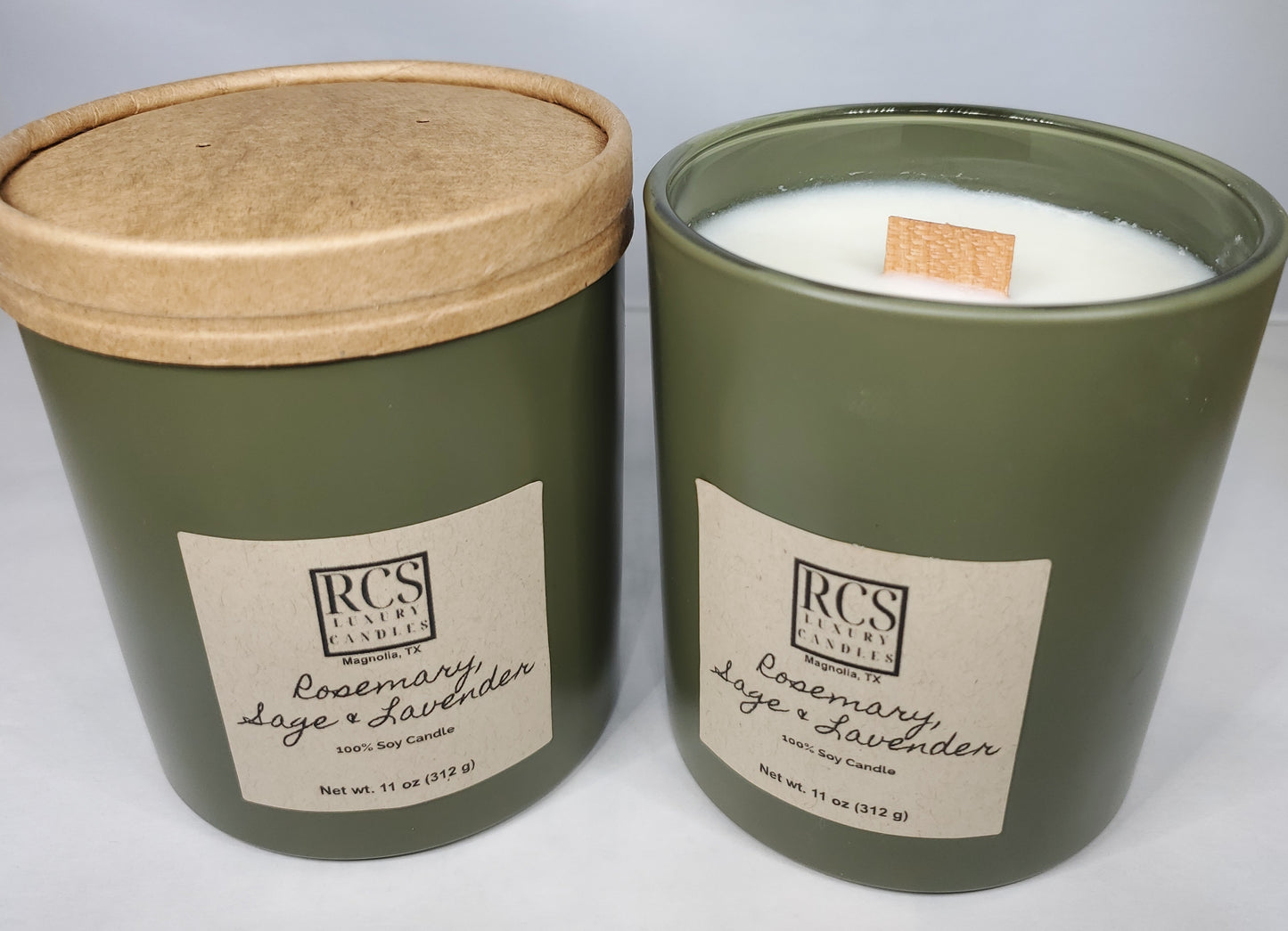 Rosemary Sage & Lavender Soy Candle
