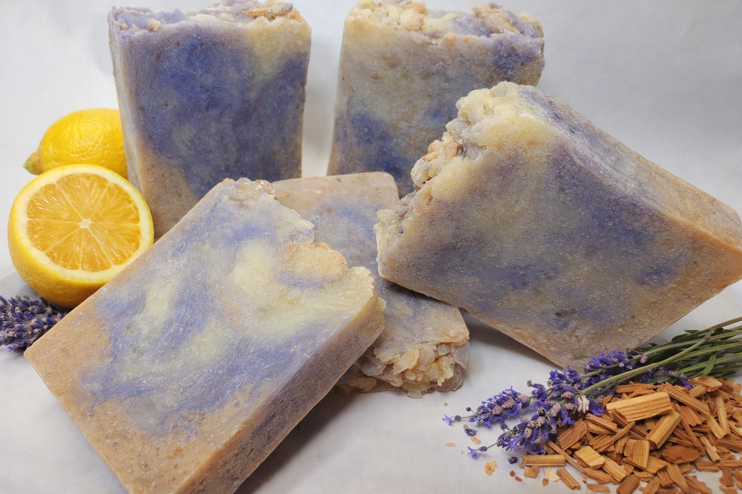 SWEET BLISS Bar Soap - with lemon, lavender & sandalwood