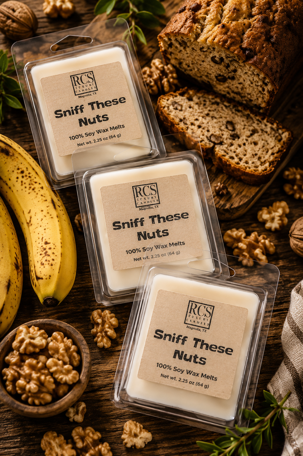 Sniff These Nuts Wax Melts
