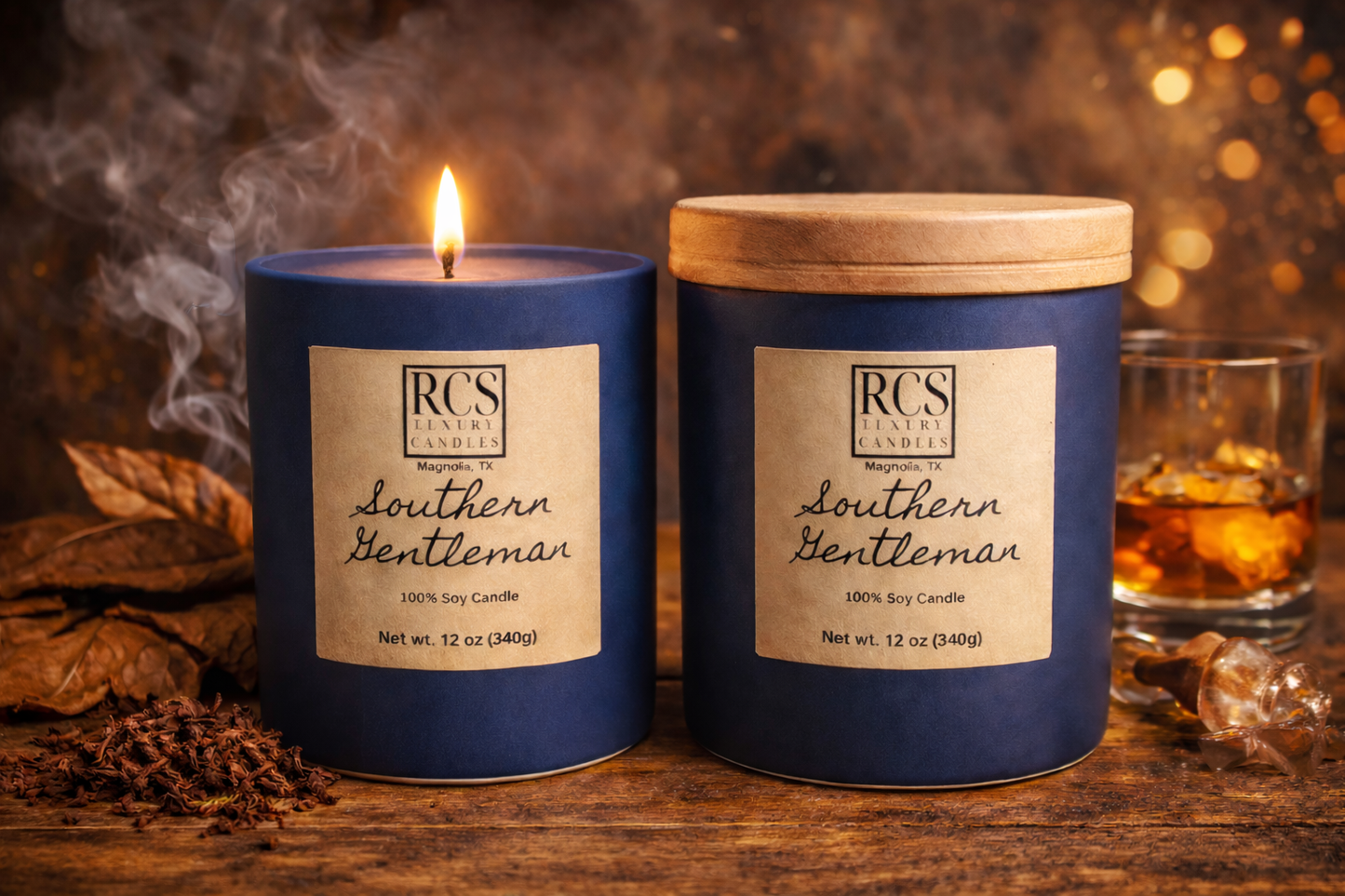 Southern Gentleman Soy Candle