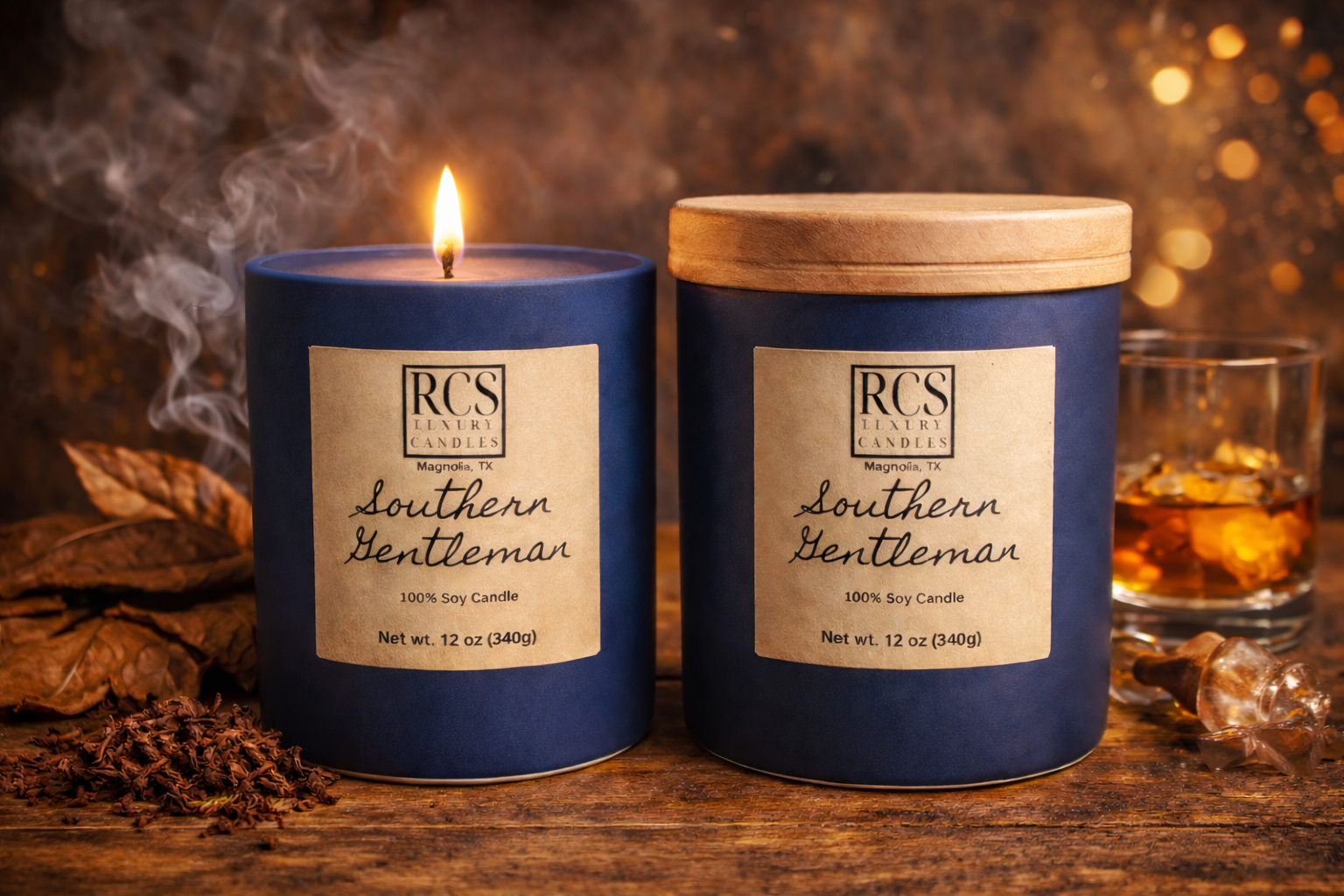 Southern Gentleman Soy Candle