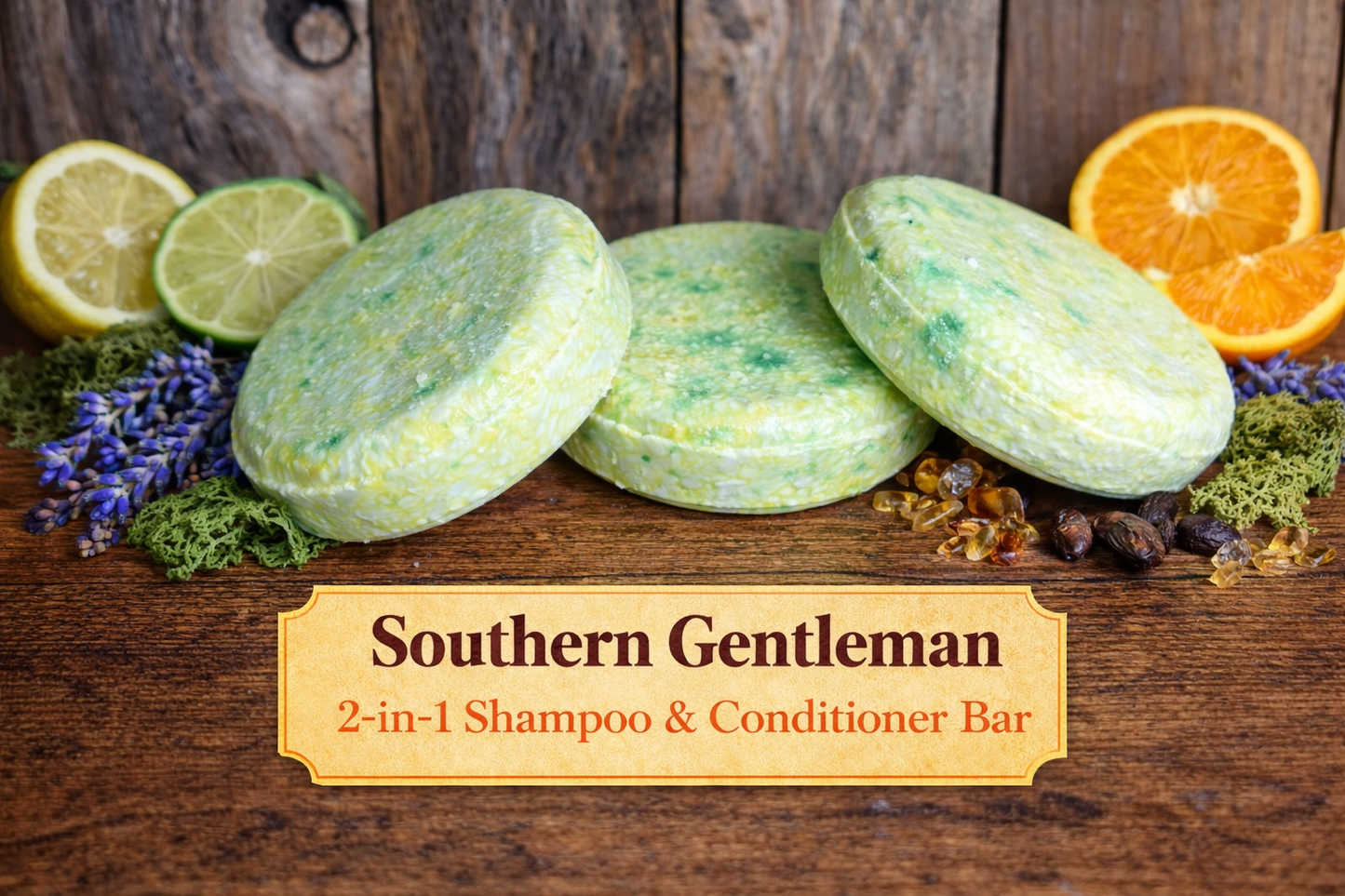 Southern Gentleman 2 in 1 ShampooConditioner Bar
