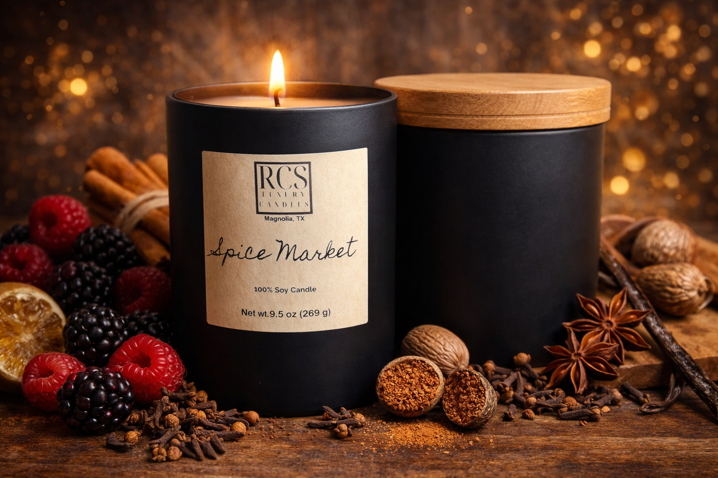 Spice Market Soy Candle