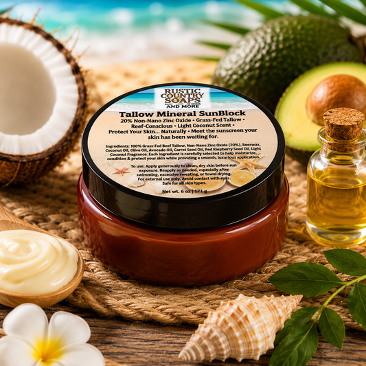 Tallow Mineral Sunblock Lotion