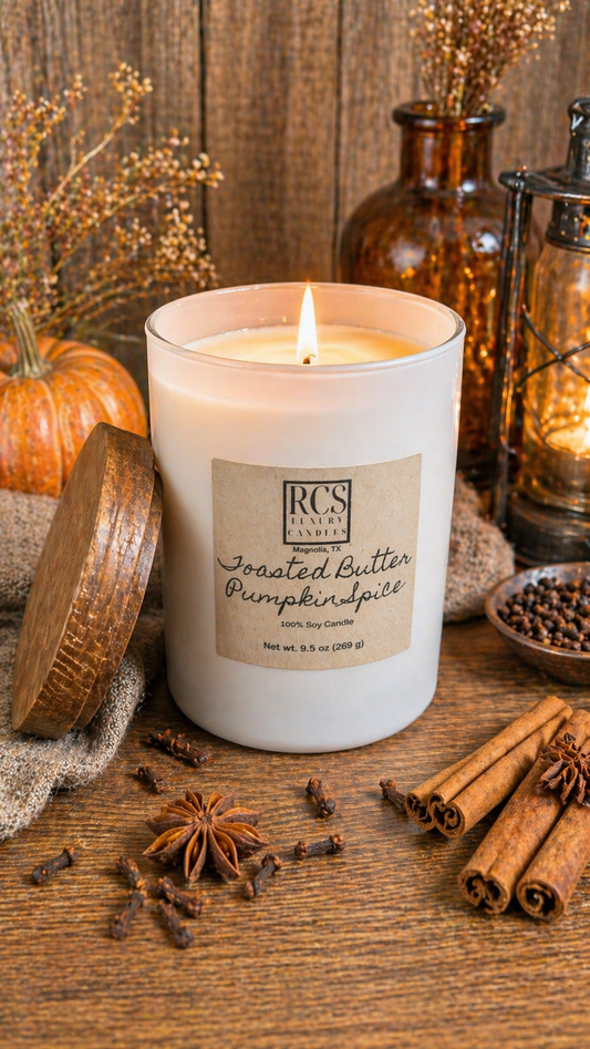 Toasted Butter Pumpkin Spice Soy Candle