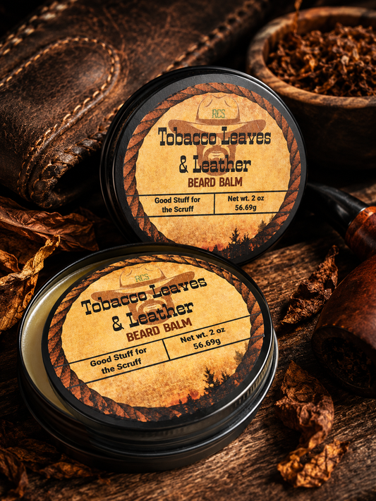 Tobacco Leaves & Leather - Beard Balm