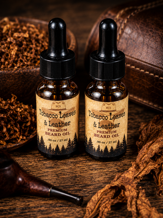 Tobacco Leaves & Leather – Beard Oil