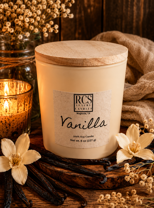 Vanilla Soy Candle 8 oz