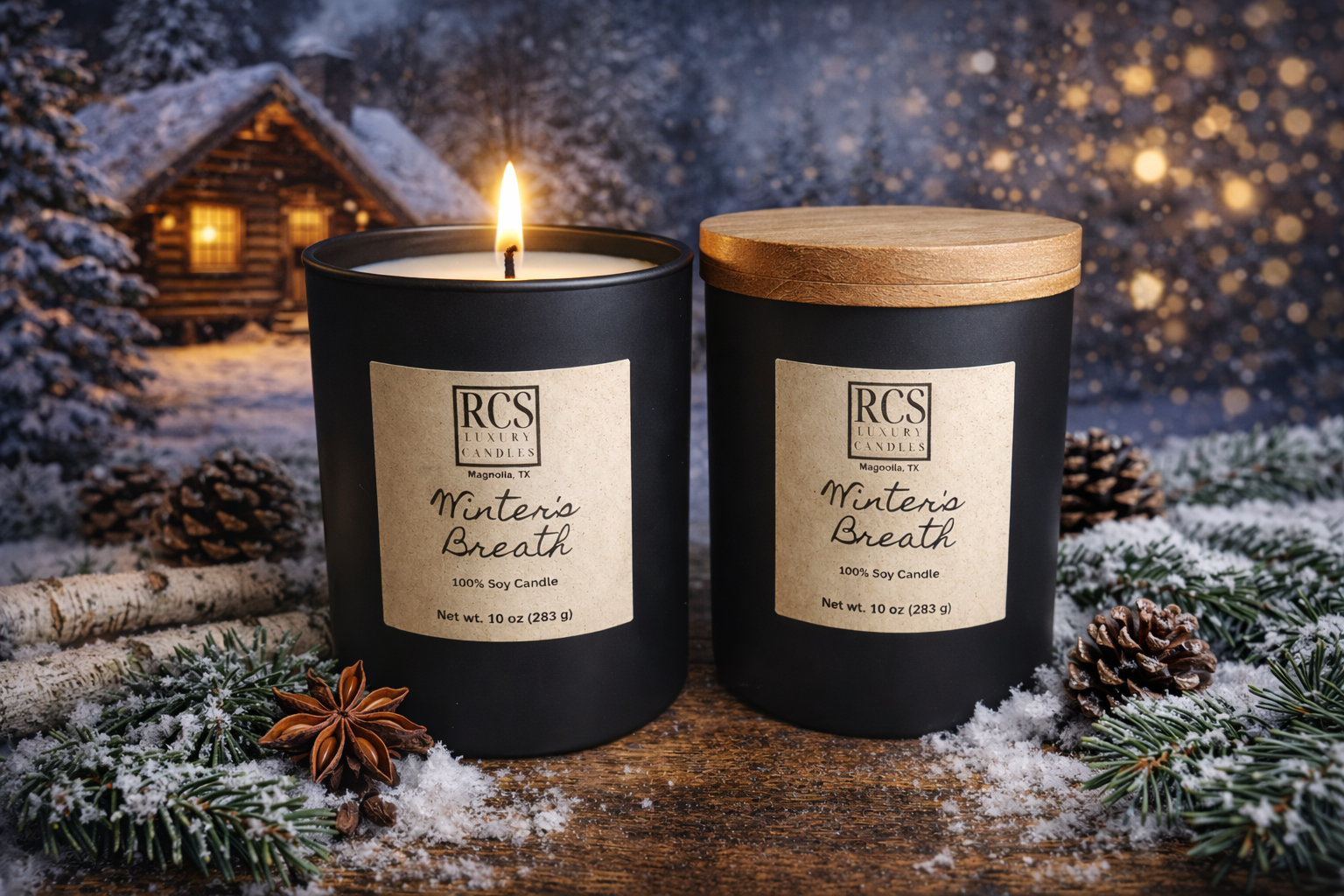 Winter's Breath Soy Candle