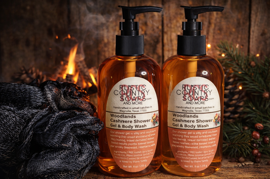 Woodlands Cashmere Shower Gel • Body Wash • Hand Soap