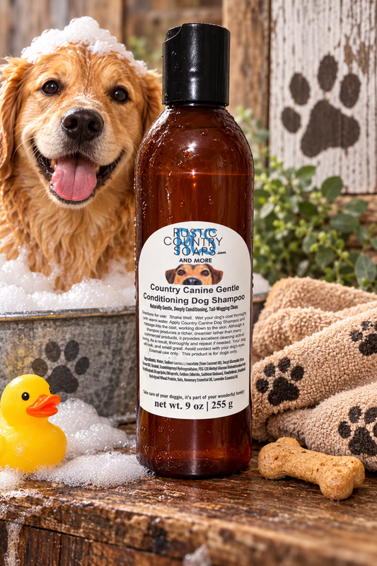 Rustic Country Canine Gentle Conditioning Dog Shampoo