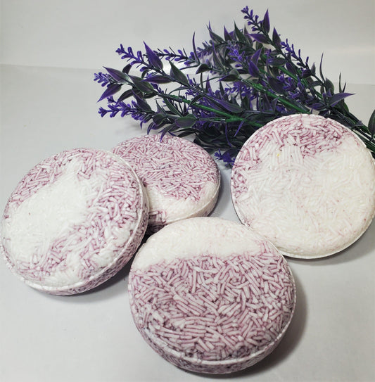 Blueberry Lavender Chamomile SCS Shampoo Bar - Rustic Country Soaps & More