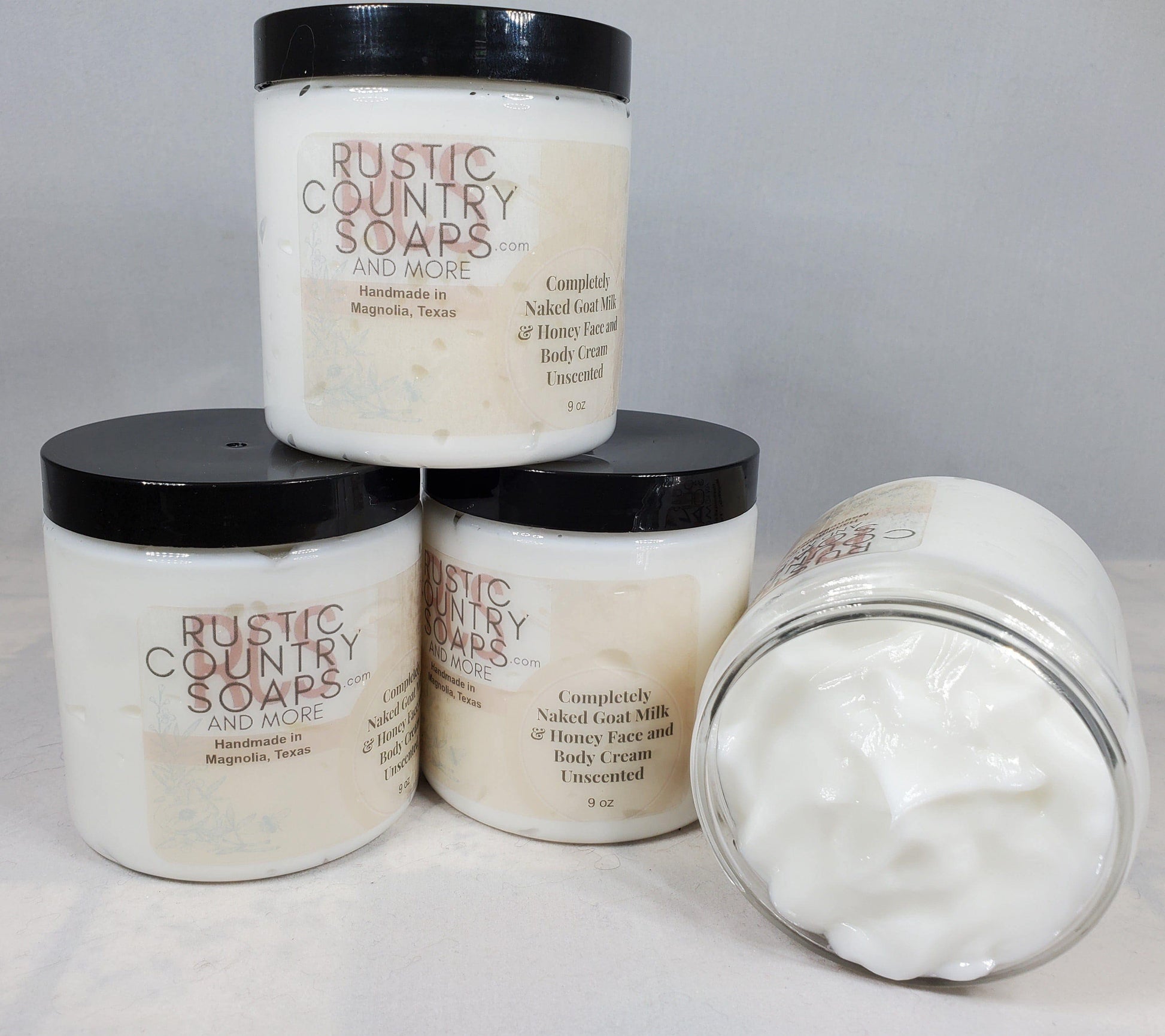 Completely Naked Goat Milk & Honey Face & Body Cream - Rustic Country Soaps & More
