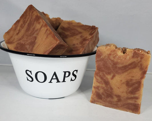 DEBONAIR - with goat milk & hemp - Rustic Country Soaps & More