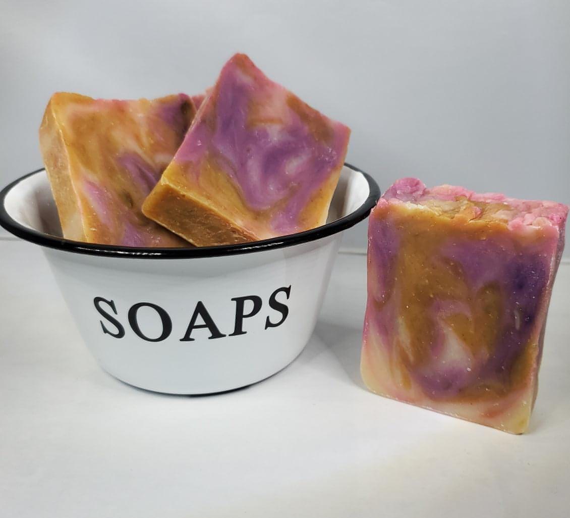 SPICE IT UP  - with turmeric & tallow - Rustic Country Soaps & More